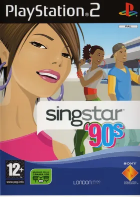 SingStar '90s box cover front